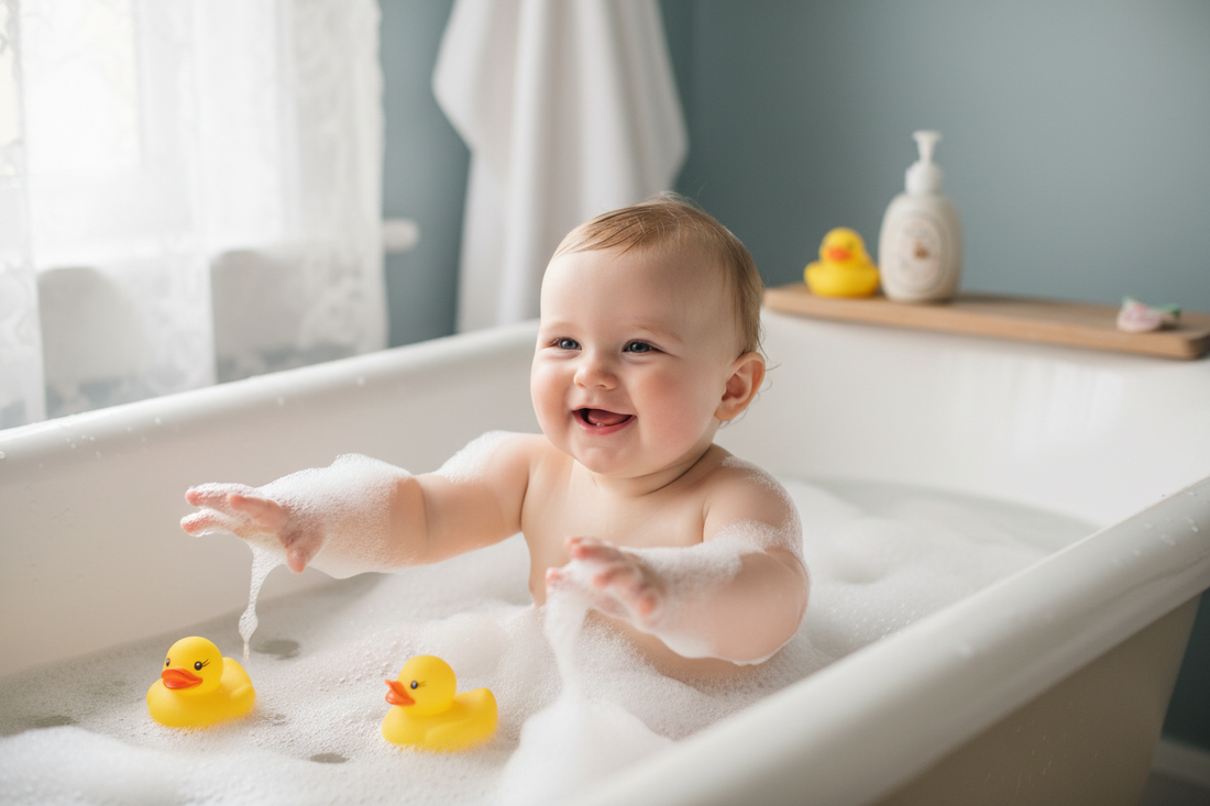 Le bain de bébé : conseils pour un moment sûr, doux et rassurant