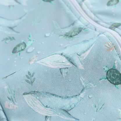 Combinaison Anti-UV Bébé + Chapeau Assorti – Protection Soleil UPF50+