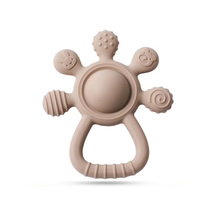 anneau de dentition couleur marron