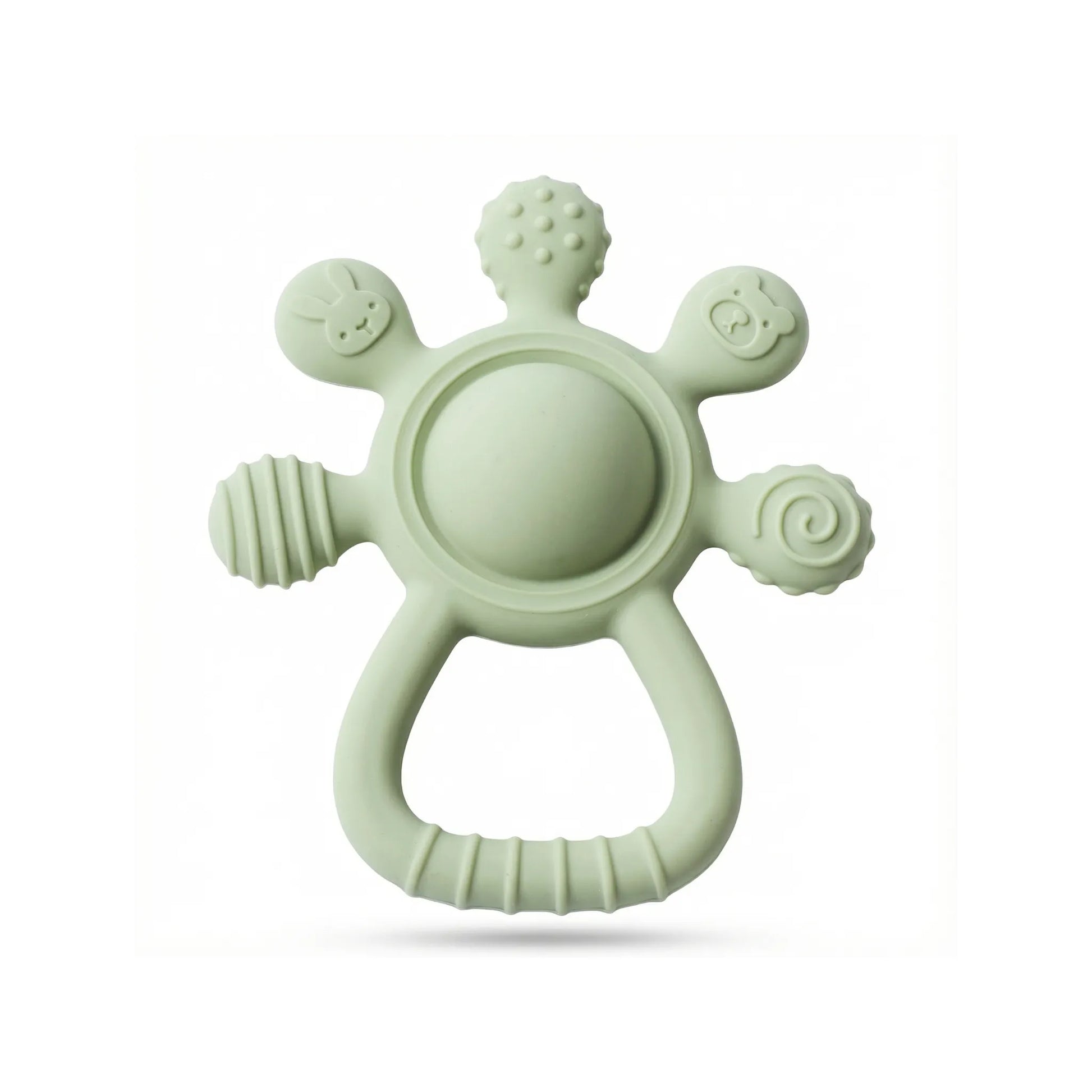 anneau de dentition couleur vert