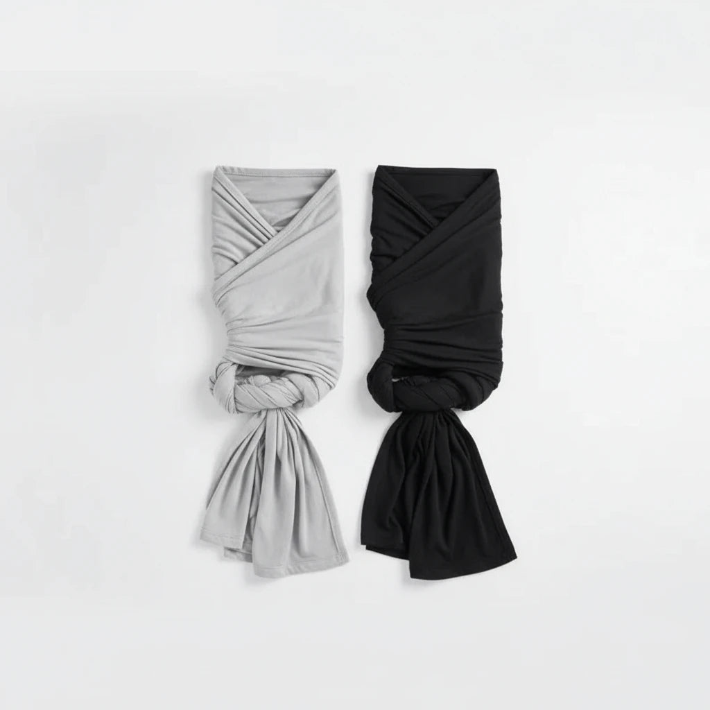 2 couleurs d'echarpe de portage