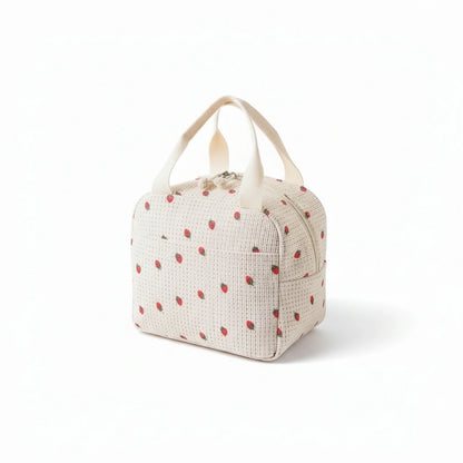 sac isotherme motif fraises douce 