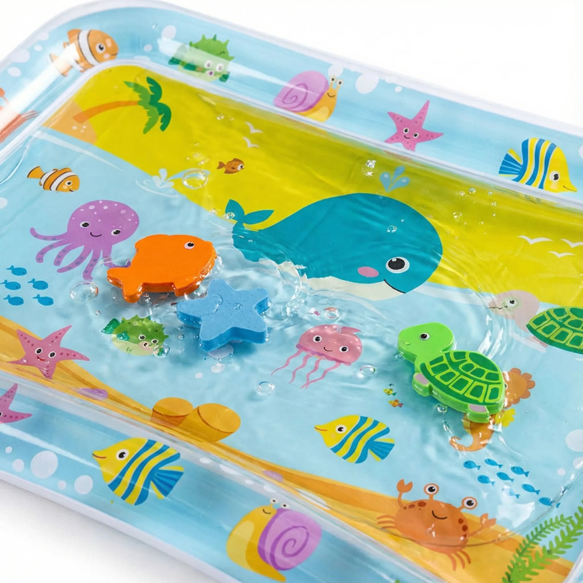 zoom sur le tapis d'éveil